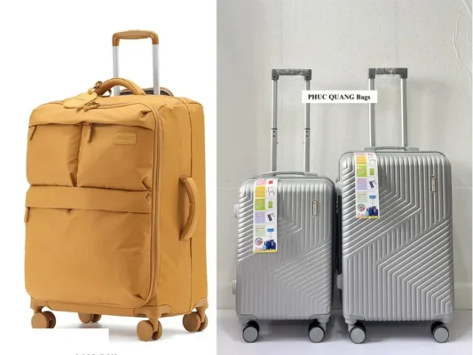 Nên mua vali nhựa hay vải