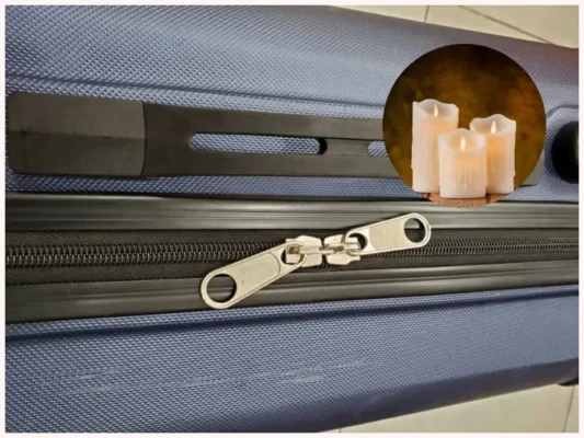 Vali bị kẹt khoá