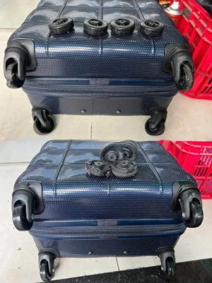 Sửa bánh xe vali bị gãy lấy liền