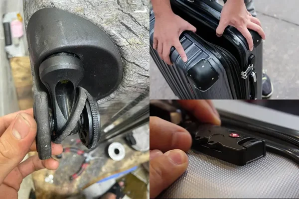 Sửa vali gấp trước giờ bay