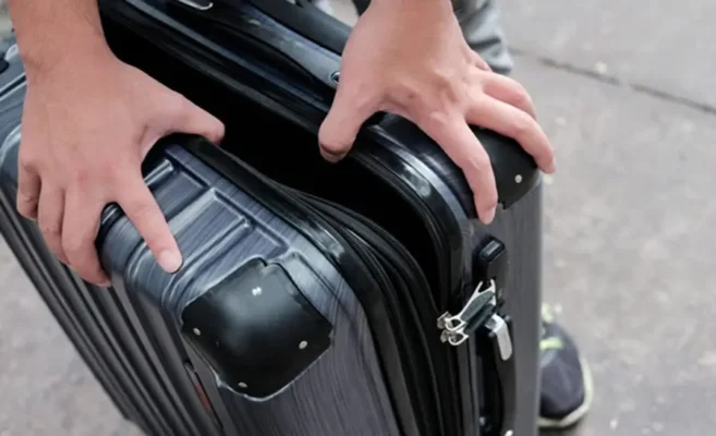Vali bị kẹt khóa cần sửa gấp trước chuyến đi